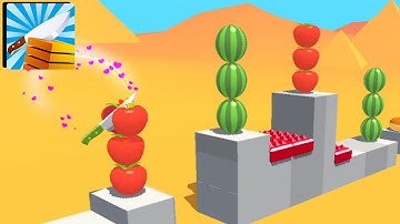 Slice It All! ASMR slicing game Very satisfying and relaxing Gameplay Walkthrough MAXFJK23