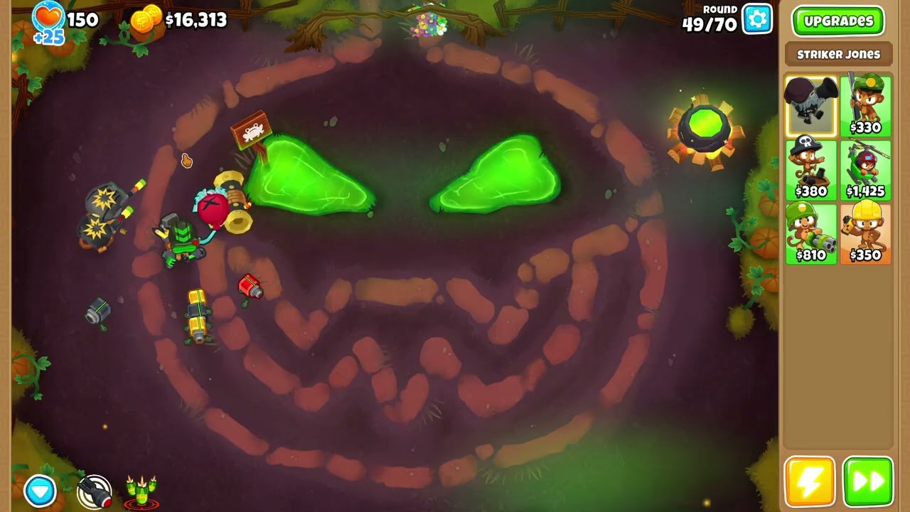 bloons td 6 standard daily challenge 25.01.2026 (no monkey knowledge)