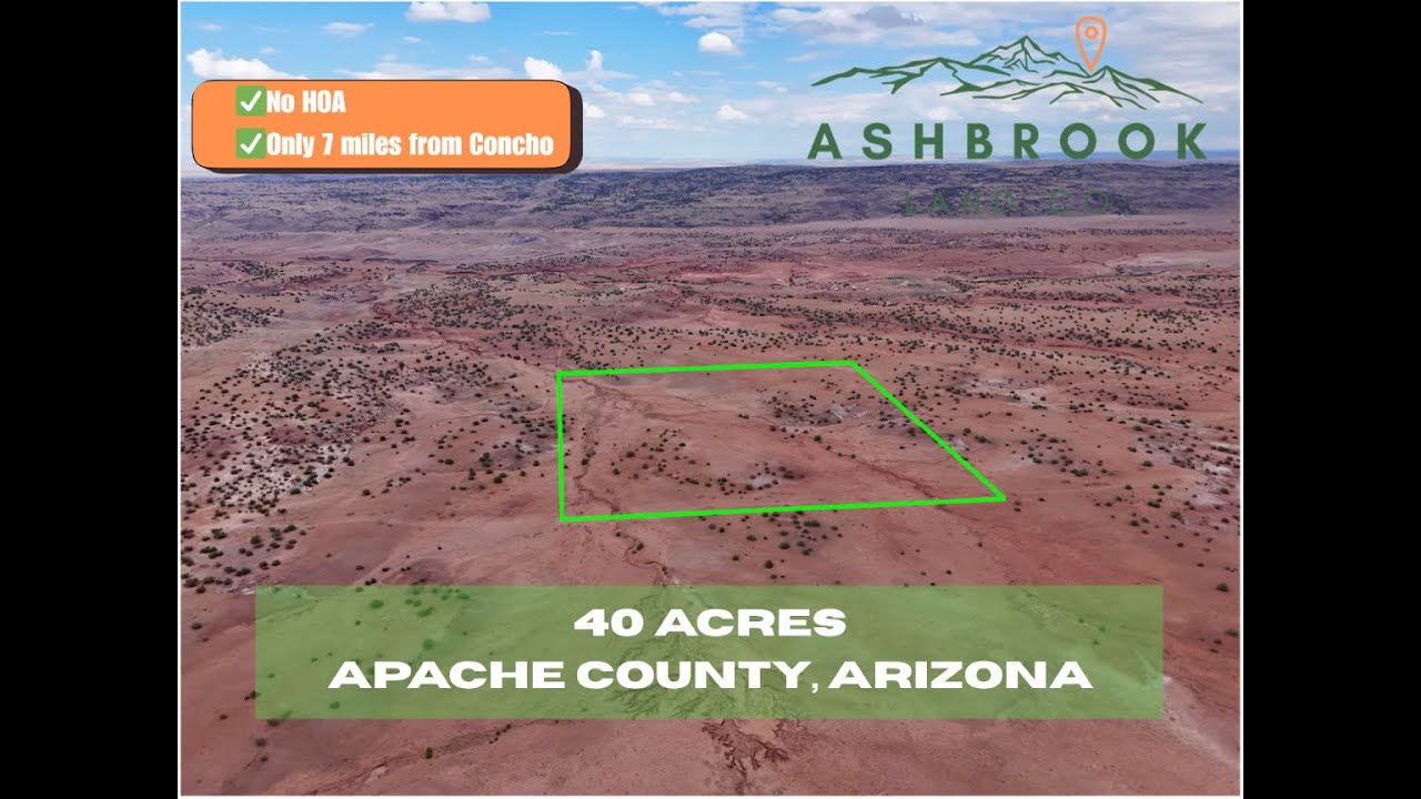 No HOA on 40 Acres | Apache County, AZ | $27,400