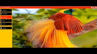 Kumul Sliding Menu Video in C# Windows Forms | Slide Down | Slide Across | With Source code