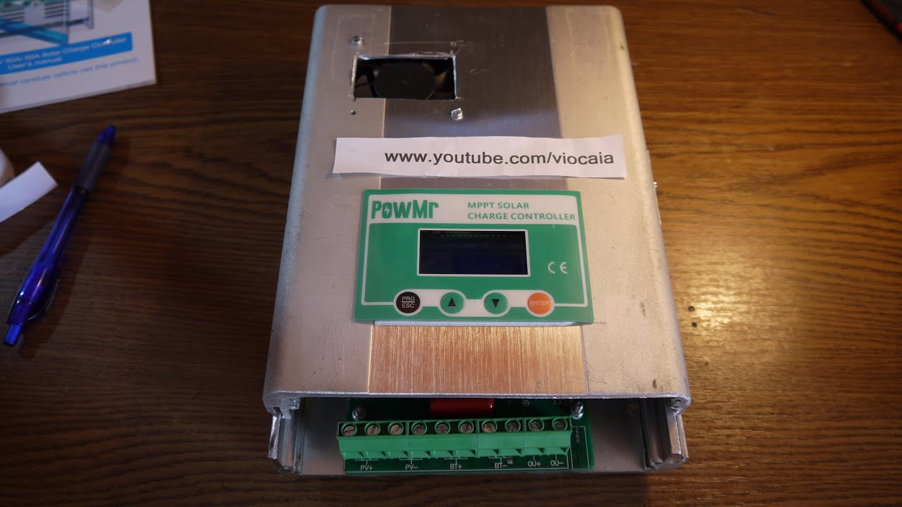 DIY MPPT solar charge controller part2 The case - YouTube