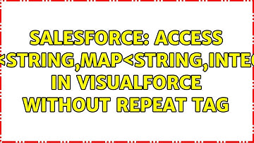 Salesforce: Access Map＜String,Map＜String,Integer＞ in Visualforce without repeat tag