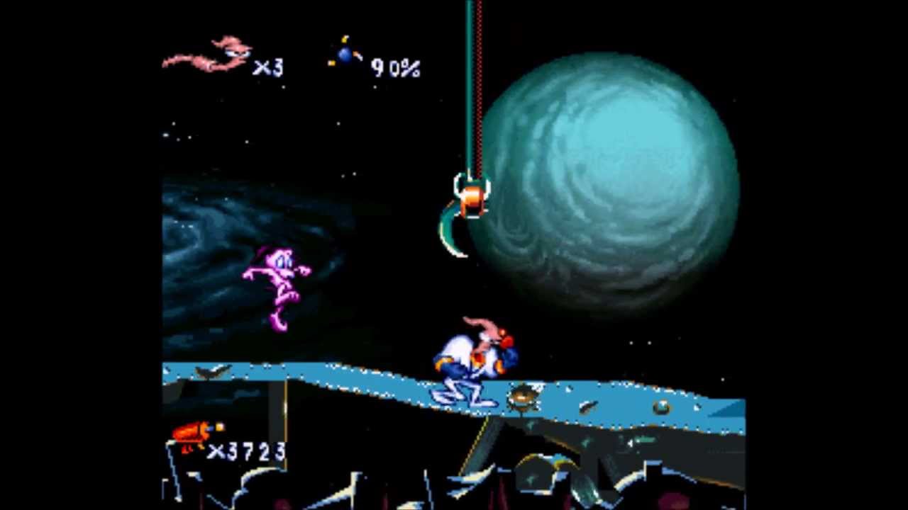 Earthworm Jim (SNES)- For Pete's Sake