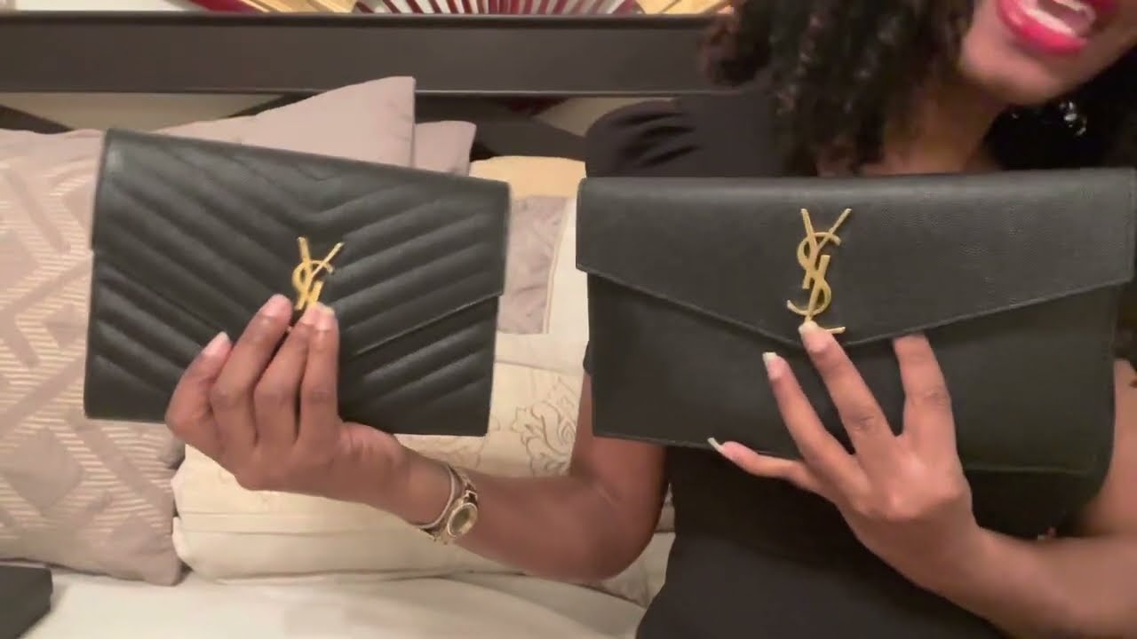 Why The YSL Uptown Pouch Is The Perfect Clutch - Christinabtv