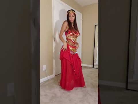Belly Dancer in Red