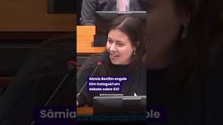 SAMIA BONFIM DETONA KIM KATAGUIRI NO DEBATE DO FIM DA ESCALA 6X1! #fimdaescala6x1