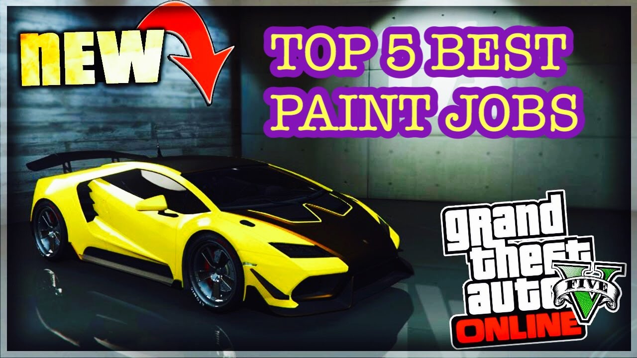 TOP 5 BEST PAINT JOBS OF THE NEW PAGASSI TEMPESTA !! ( GTA 5 ONLINE