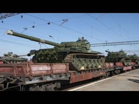 Военных и танков в Крыму всё больше. Переброска военной техники в Крым. 10.04.2021