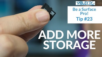 Add More Storage to your Surface Pro