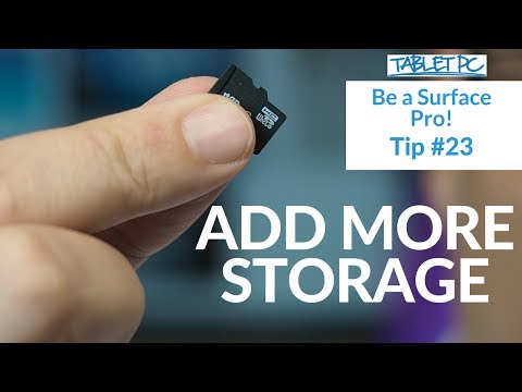 Add More Storage to your Surface Pro