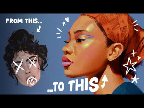I Learned How to Paint Portraits in 24 Hours