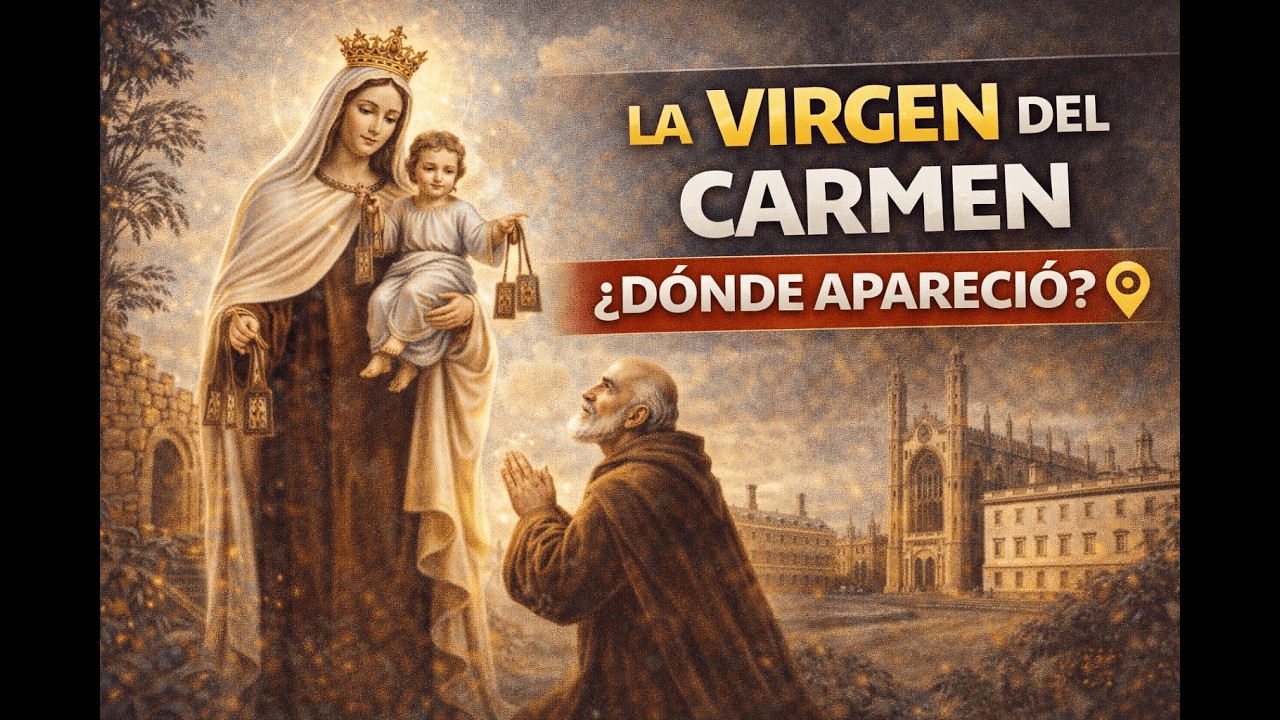 LA APARICION DE LA VIRGEN DEL CARMEN,DONDE FUE.