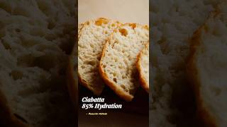 Ciabatta 85% Hydration Using Poolish ciabatta breadrecipe breadmaking homemadebread homebaking