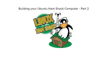 Building your Ubuntu Ham Shack Computer - Part 2 - Setting up CQRLog and Hamlib