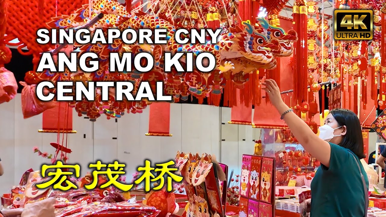 Singapore Chinese New Year 2024 - Ang Mo Kio Central CNY Market
