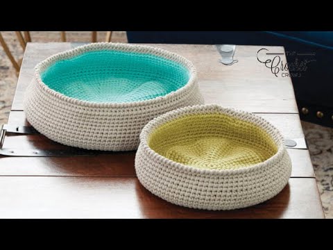How To Crochet A Basket Color Pop Baskets Bowls How To Crochet A Basket Color Pop Baskets Bowls