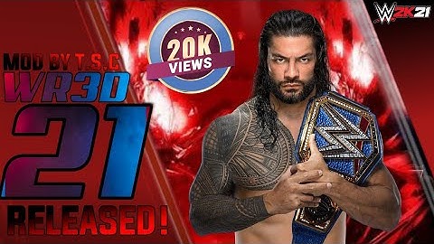WR3D 2K21 Mod by T.S.C Released | For 1GB ram devices | New Moves,Taunts,Attires|Link In Description
