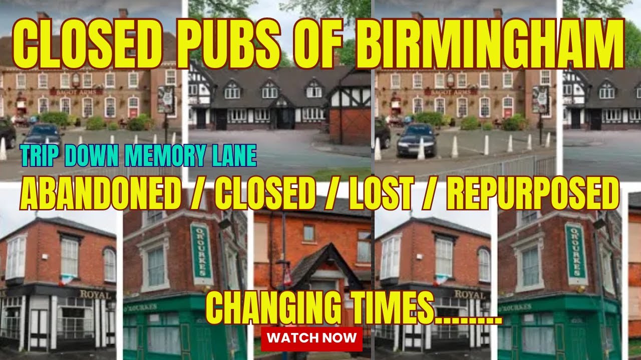 Ещё один ушедший, кусающий пыль, потерянный, закрытый, пабы Бирмингема, серия стихотворений и муз...