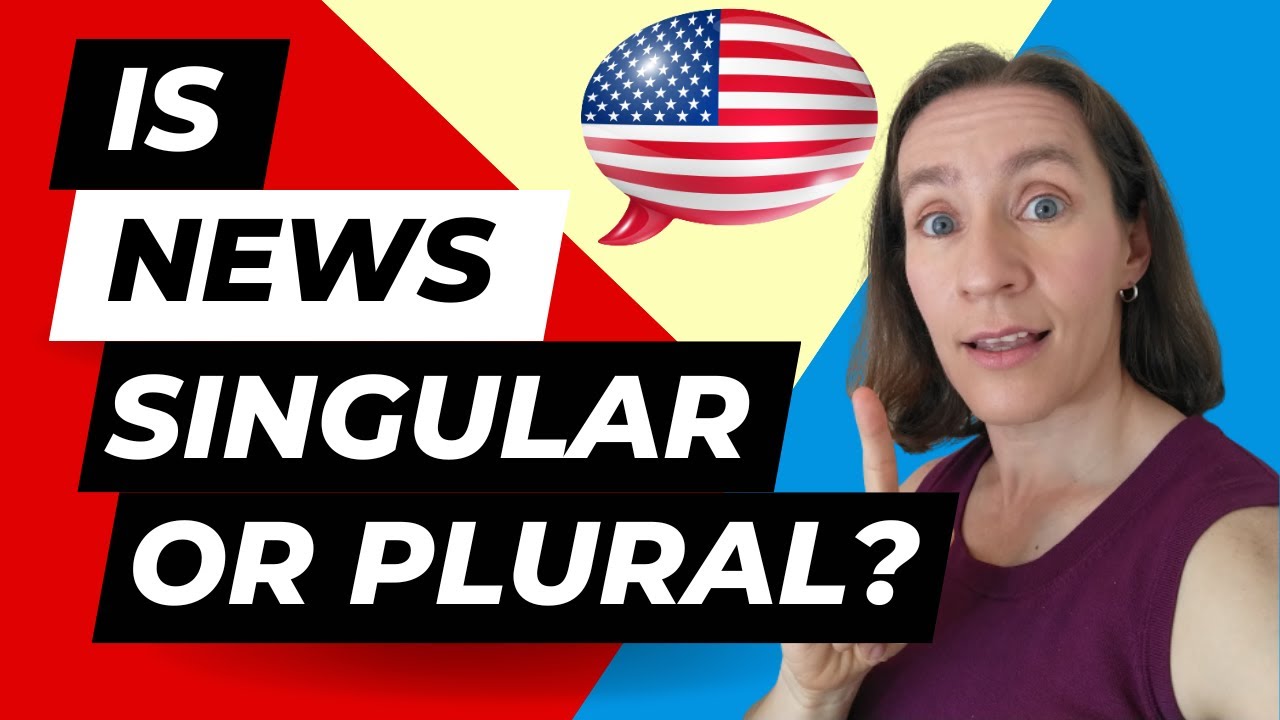 Is "news" singular or plural in English? - YouTube