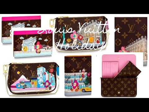 LV GIVEAWAY! 2022 LV Holiday Animation Haul! (LV Panda and Rabbit Bag  Charms/Key Holder) 