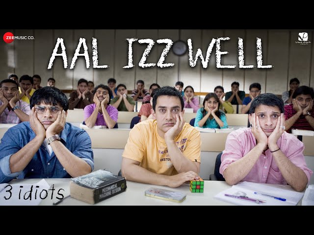 Aal Izz Well – 3 Idiots | Aamir Khan, Madhavan, Sharman J | Sonu N, Swanand K u0026 Shaan | Shantanu M class=