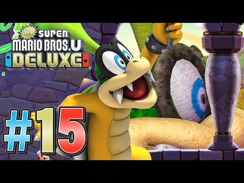 ボスは土管を駆使するお調子者『New スーパーマリオブラザーズ U