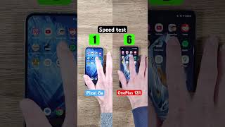 Google Pixel 8a vs OnePlus 12R speed test