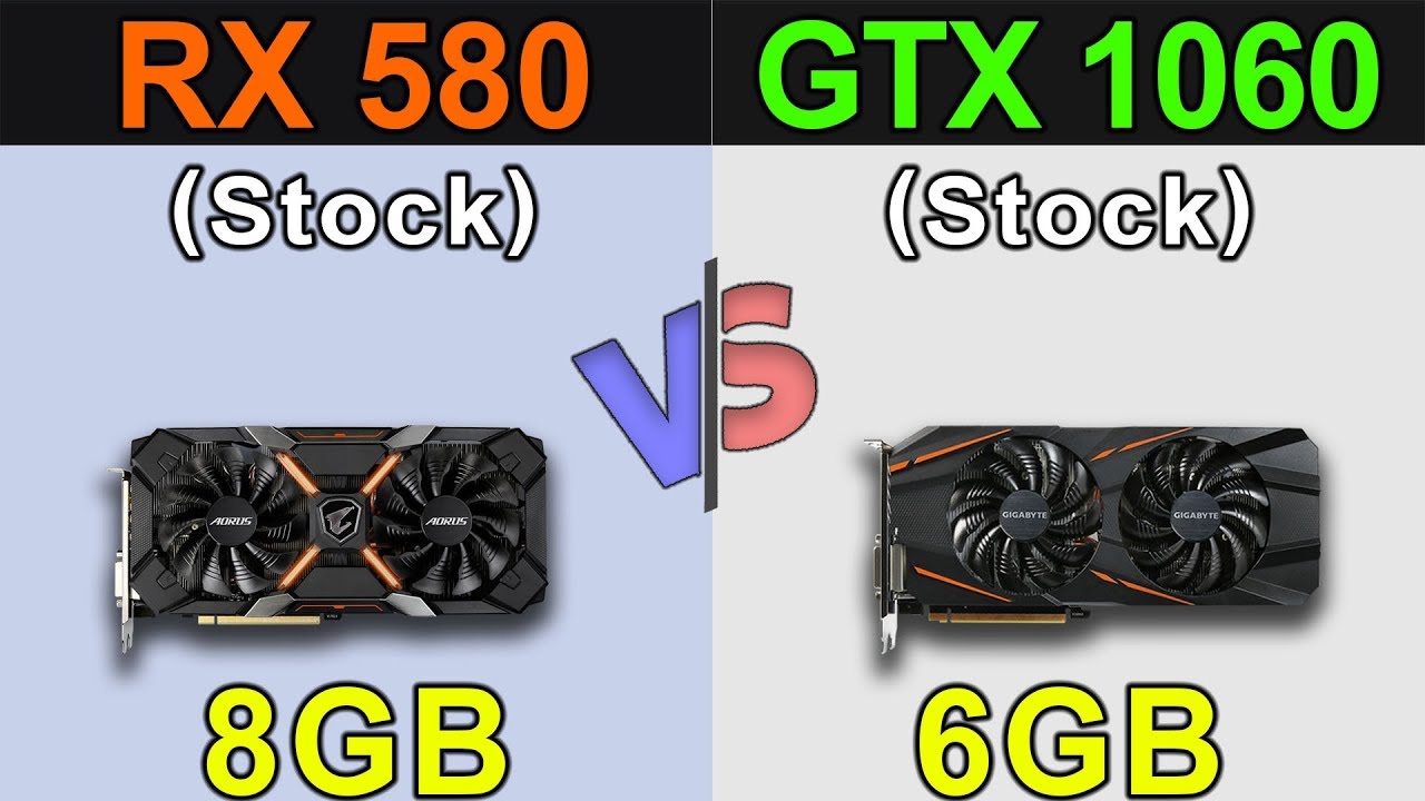 RX 580 de 8 GB frente a GTX 1060 de 6 GB en juegos actuales
