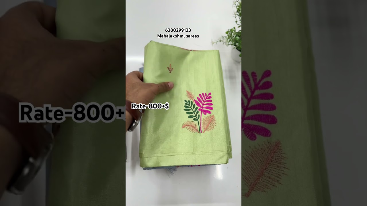 Butter silk saree | Mahalakshmi sarees