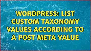 Wordpress: List Custom Taxonomy Values according to a Post Meta Value