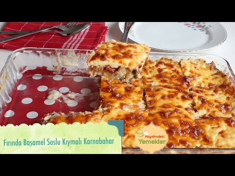 Beşamel Soslu Karnabahar - Karnabahar - Nefis Yemek Tarifleri. 