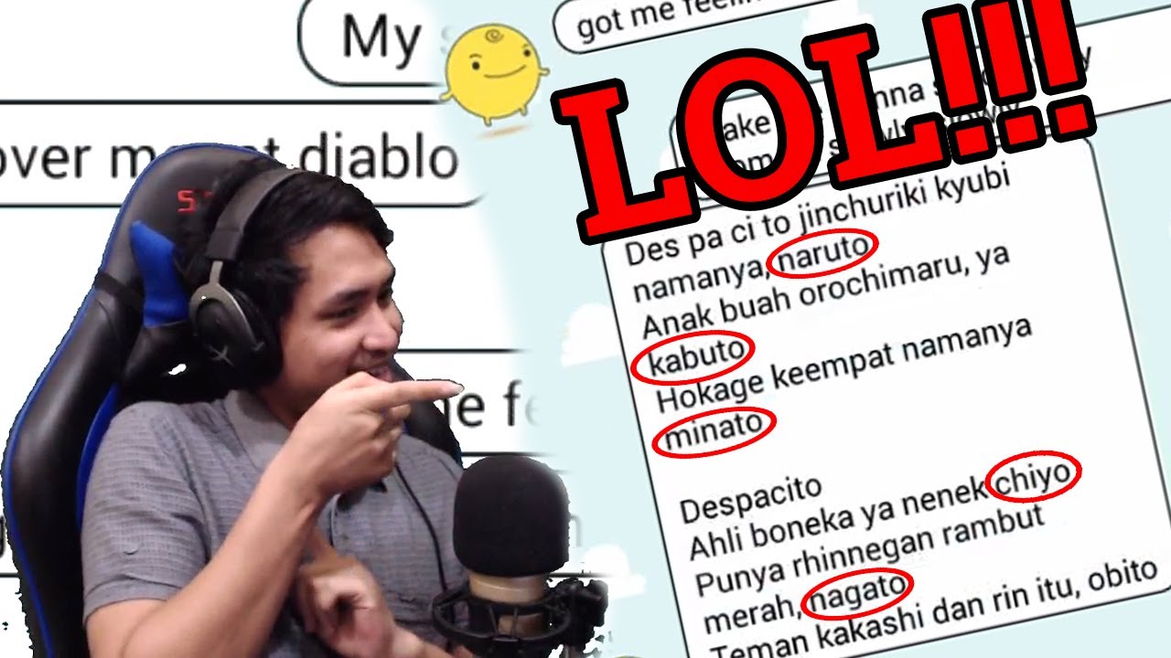 Text Prank Simsimi Pake Lagu Despacito Malah Nyambung ke ...