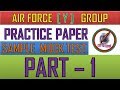 Air force practice test part 1