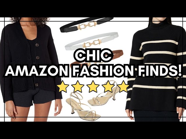10 CHIC Amazon Fashion Finds! Stylish For LESS! class=