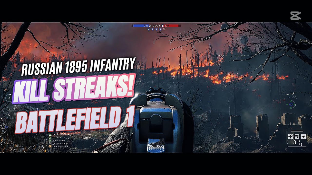"Mastering the Russian 1895: The Ultimate BF1 Kill Streaks Compilation ...