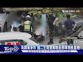 媽媽車外狂追!國二生賭氣奪車暴衝 警破窗｜TVBS新聞 @TVBSNEWS02