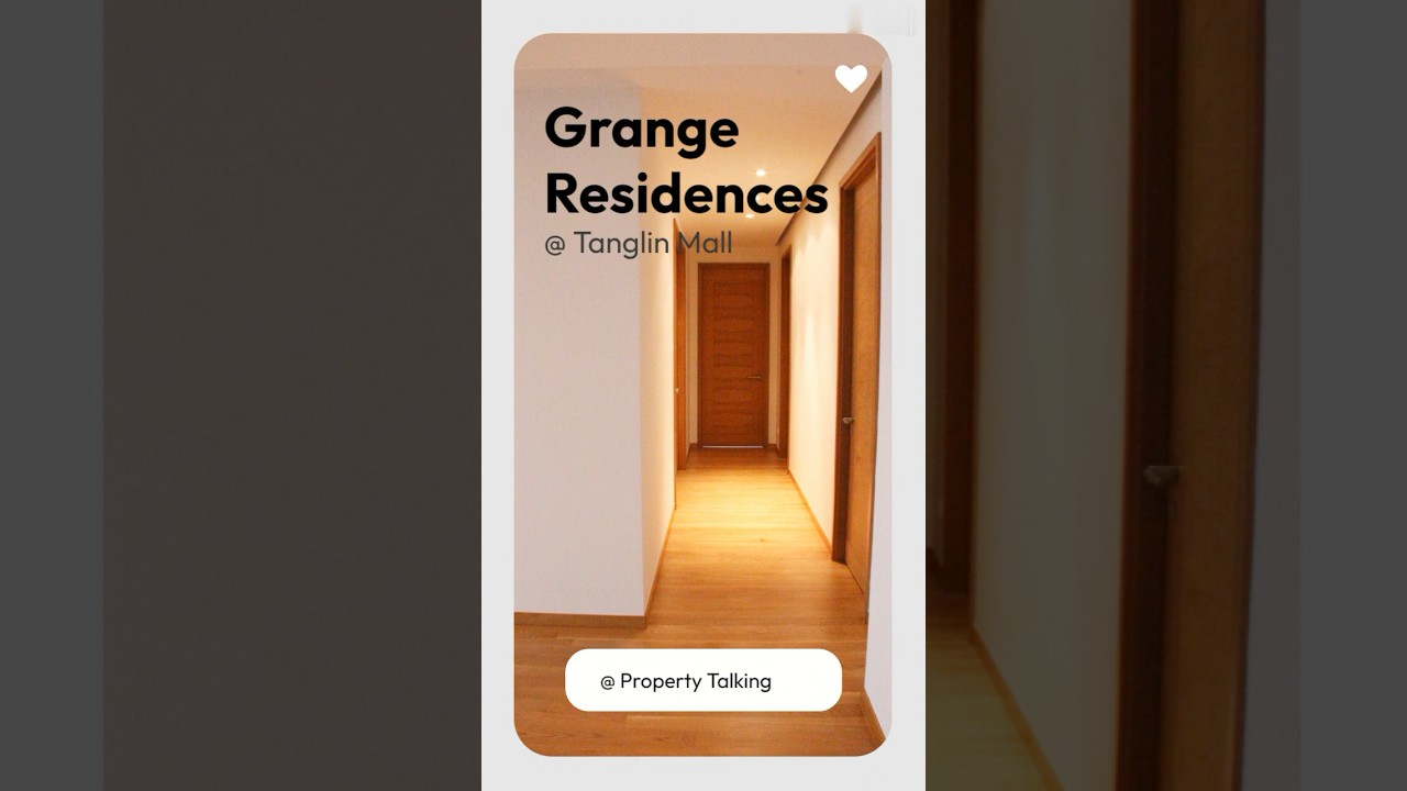 Grange Residences | 4 bedder | 2852 sq ft ｜ Furniture package  | Rental $23000