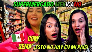CUBANA SORPRENDIDA en MÉXICO por Todo lo que puede COMPRAR Semanal en Supermercado Mexicano