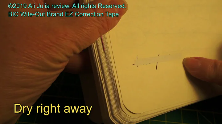 BIC Wite-Out Brand EZ Correct Grip Correction Tape (product review)