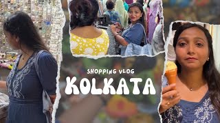 Shopping in Kolkata Market 😲 Bhut Bhid thi yaar Durga Puja ki Shopping k liye 🛍️