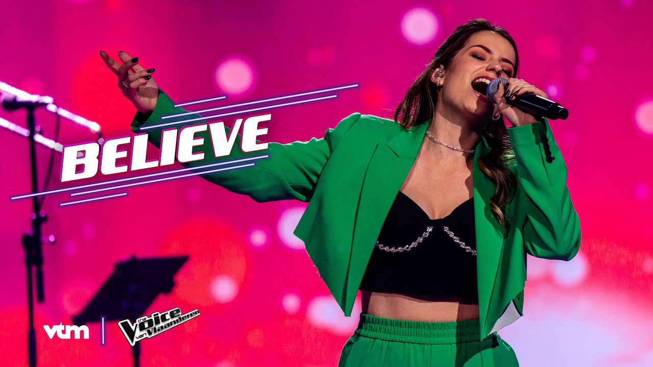 Louise - 'Believe' | Liveshow 1 | The Voice van Vlaanderen | VTM
