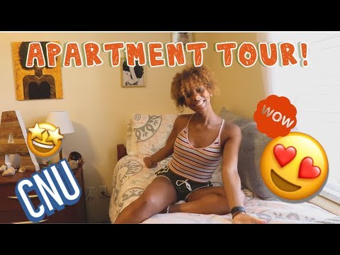 My Detailed Apartment Tour!   Rappahannock River Hall   Christopher Newport University