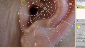 3ds Max Ear Modeling Part 2.mp4