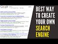 Best Way To Create Your Own Search Engine || CSE by Google