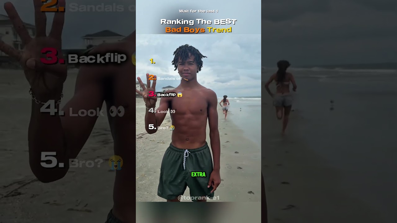 Ranking The Best Bad Boys Trend #shorts