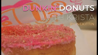 Trying out some Dunkin' Donuts Coffee! (with Krista) Cinematic B Roll