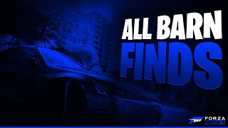 All Barn Finds And Locations - Forza Horizon 4