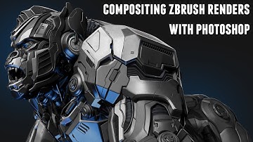Compositing Zbrush Renders with Photoshop
