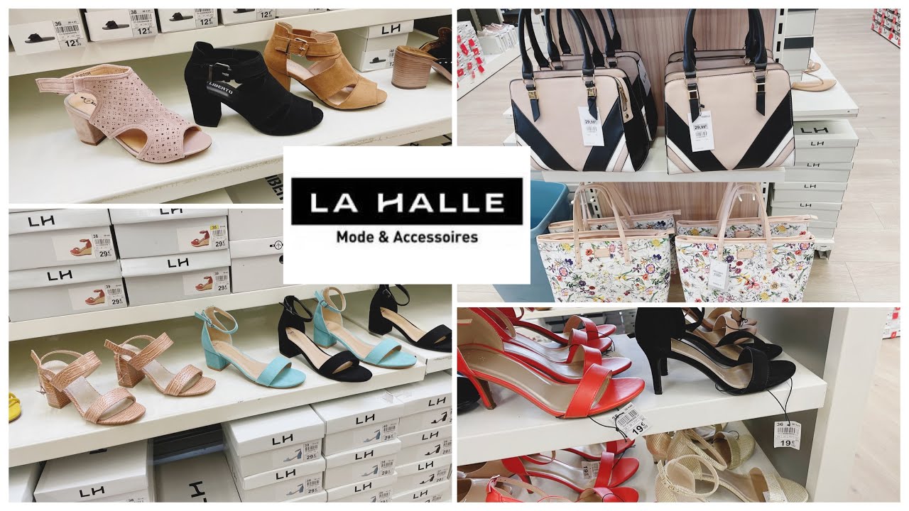 👠 LA HALLE Nouvelle Collection Chaussures et Sacs à Main Femme - YouTube