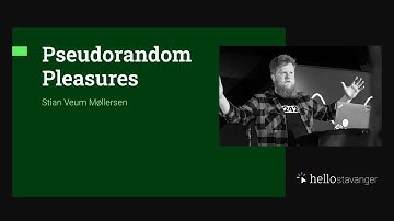 Pseudorandom Pleasures – Stian Veum Møllersen – HelloStavanger 2025